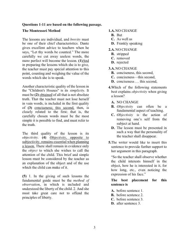 The Montessori Method