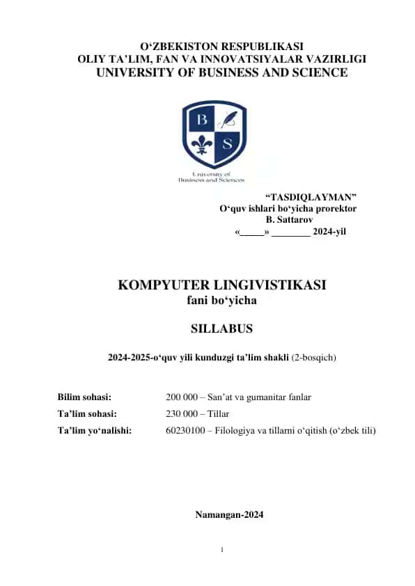 Kompyuter lingvistikasi