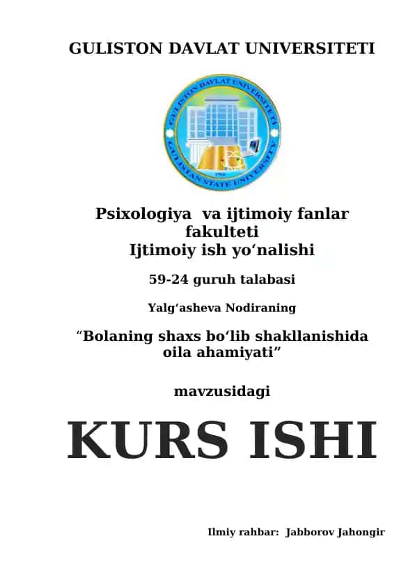 KURS ISHI