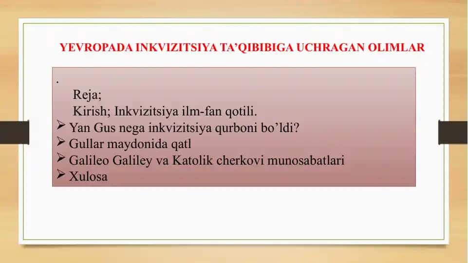 Inkvizitsiya