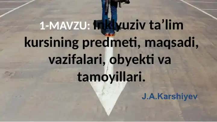 Inklyuziv ta'lim kursi