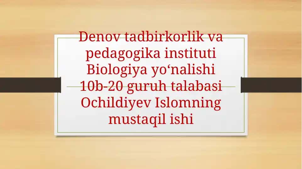 Ayirish tizimi filogenezi va buzilishi