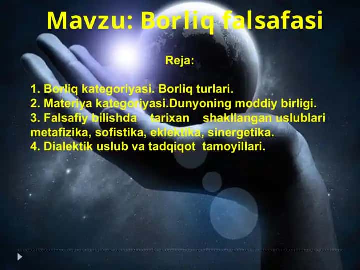 Borliq falsafasi