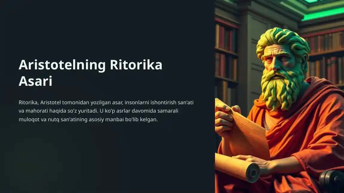 Aristotelning Ritorika Asari