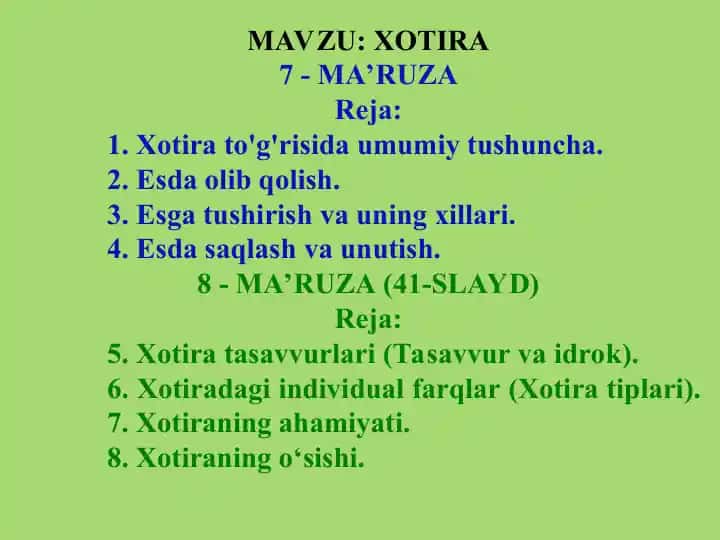 Xotira