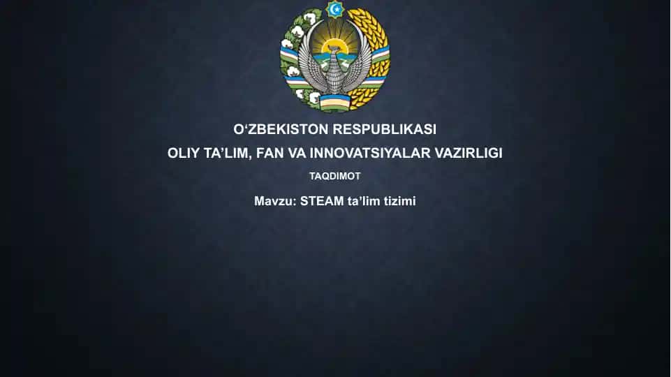 STEAM taʼlim tizimi