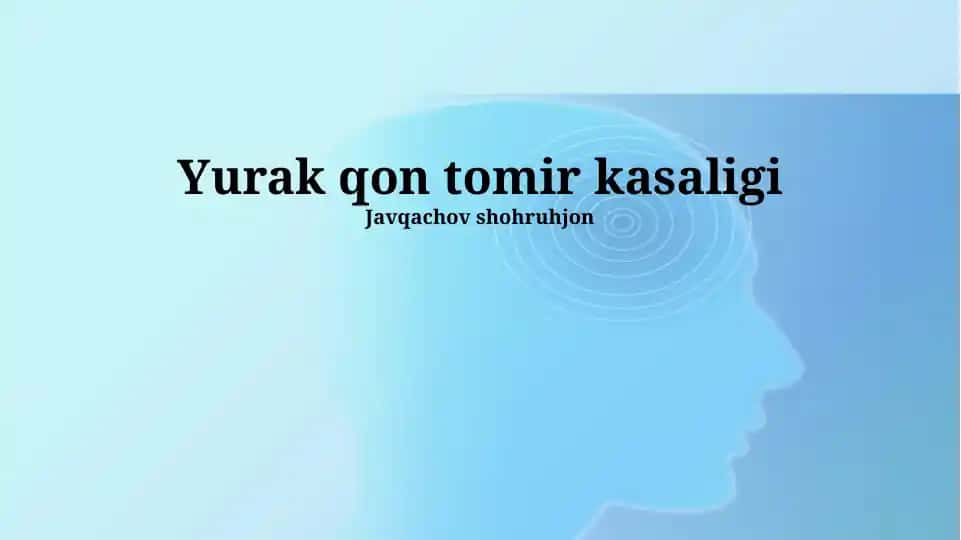 Yurak qon tomir kasalligi