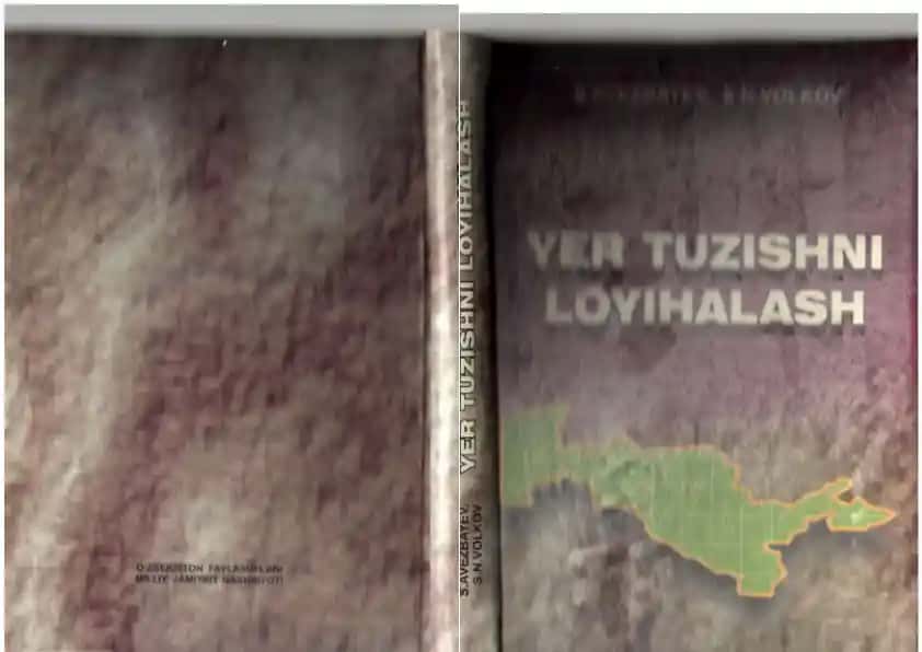 Yer tuzishni loyihalash: Yer tuzish va yer kadastri y nalishi b yicha ta'lim olayotgan oliy quv yurtlari talabalari uchun darshk