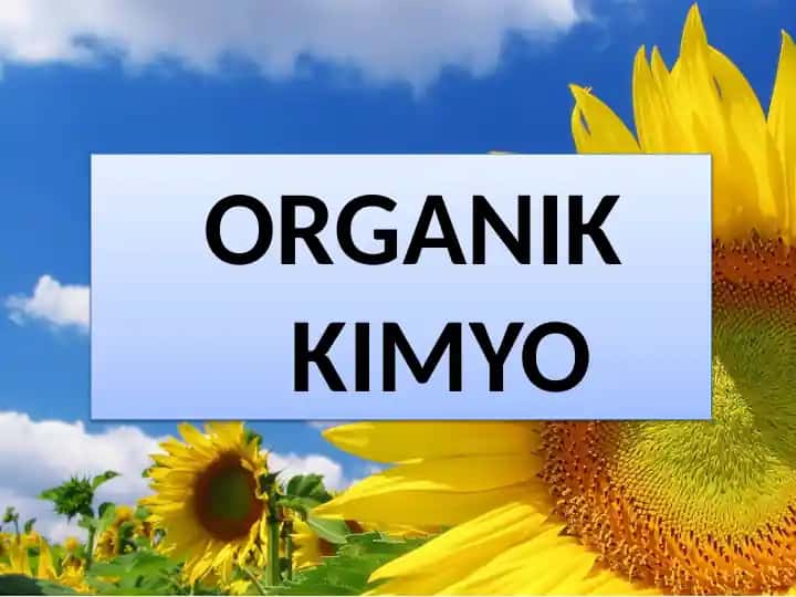 Organik kimyo