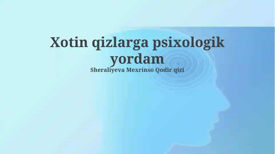 Psixologik yordam