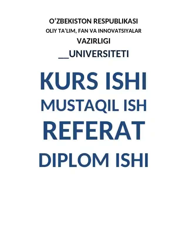 O‘zbekiston Respublikasidagi Ijtimoiy-Iqtisodiy jarayonlar