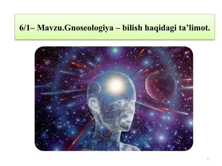 Gnoseologiya
