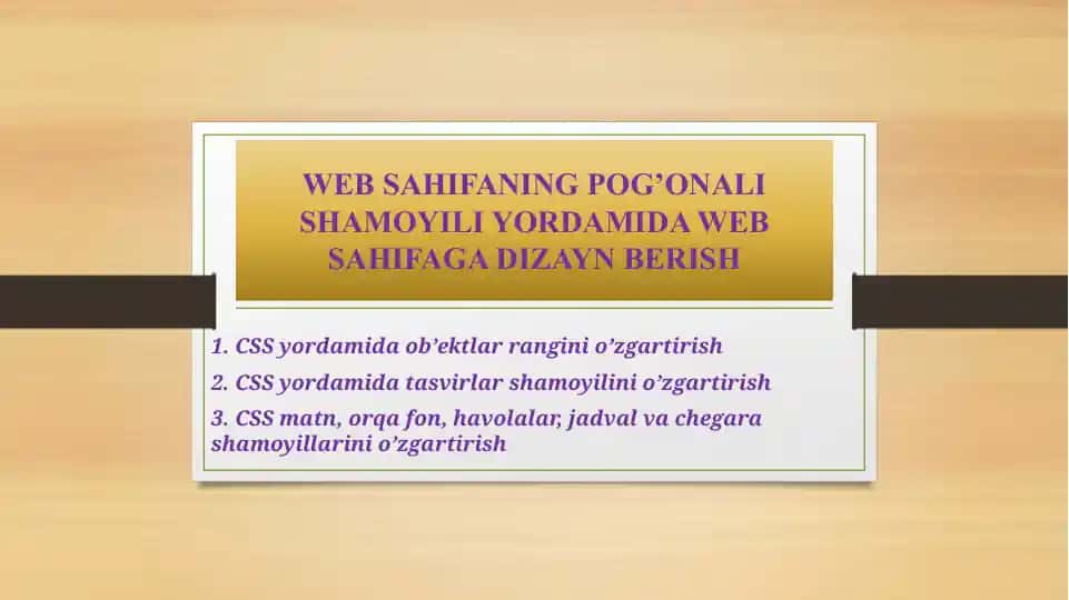 CSS BACKGROUNDS