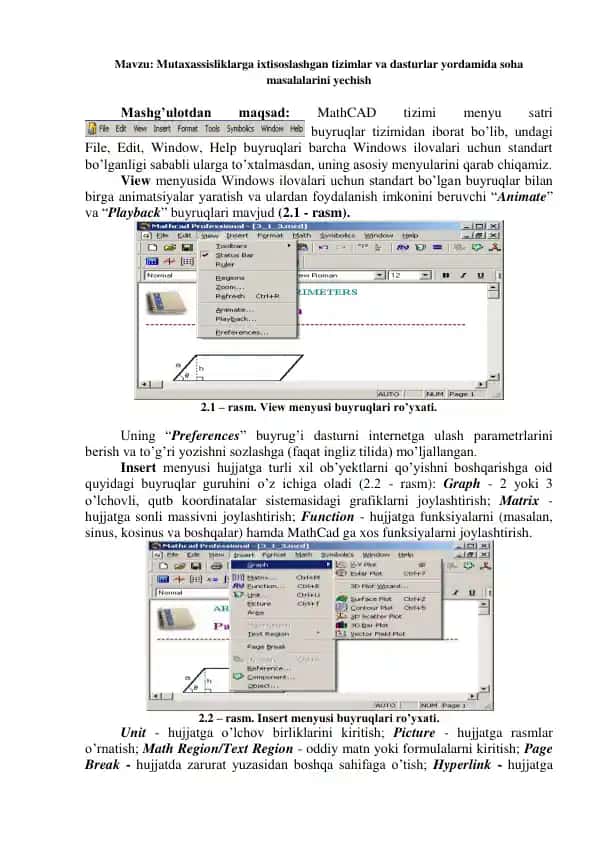 MathCAD