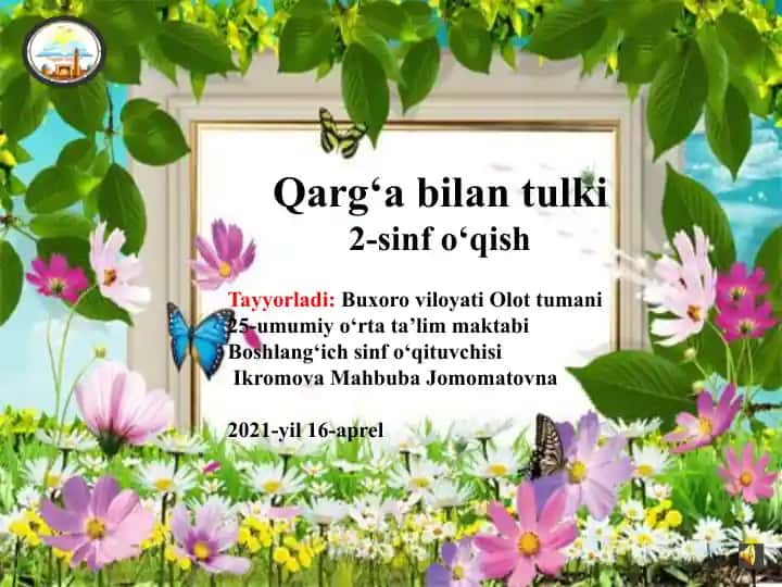 Qarg‘a bilan tulki