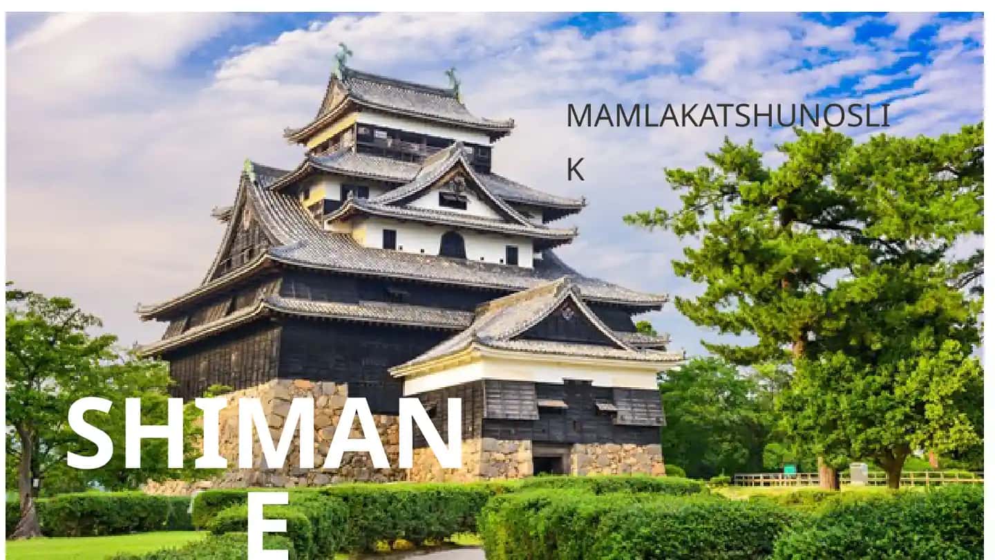 Mamlakatshunoslik. Shimane