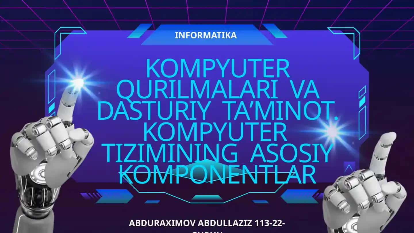 Kompyuter qurilmalari