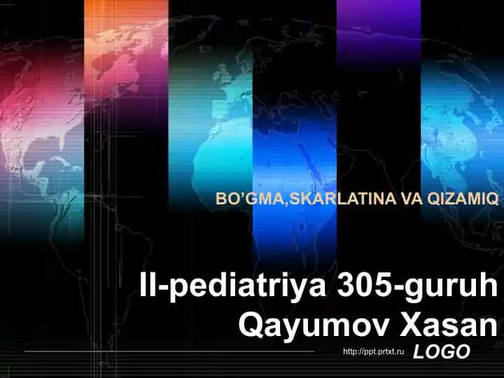 BO’GMA, SKARLATINA VA QIZAMIQ