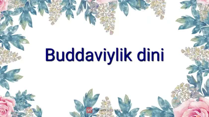 Buddaviylik dini