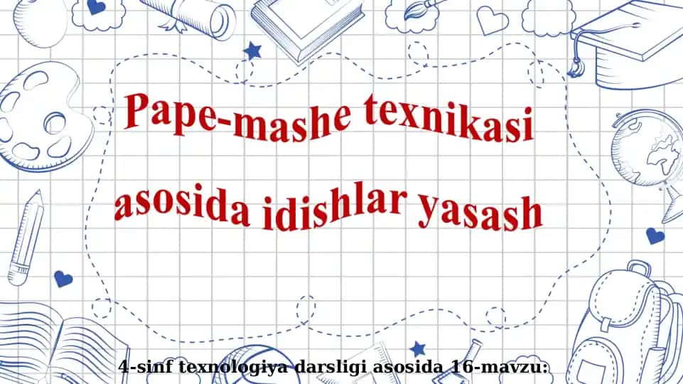 Pape-mashe texnikasi