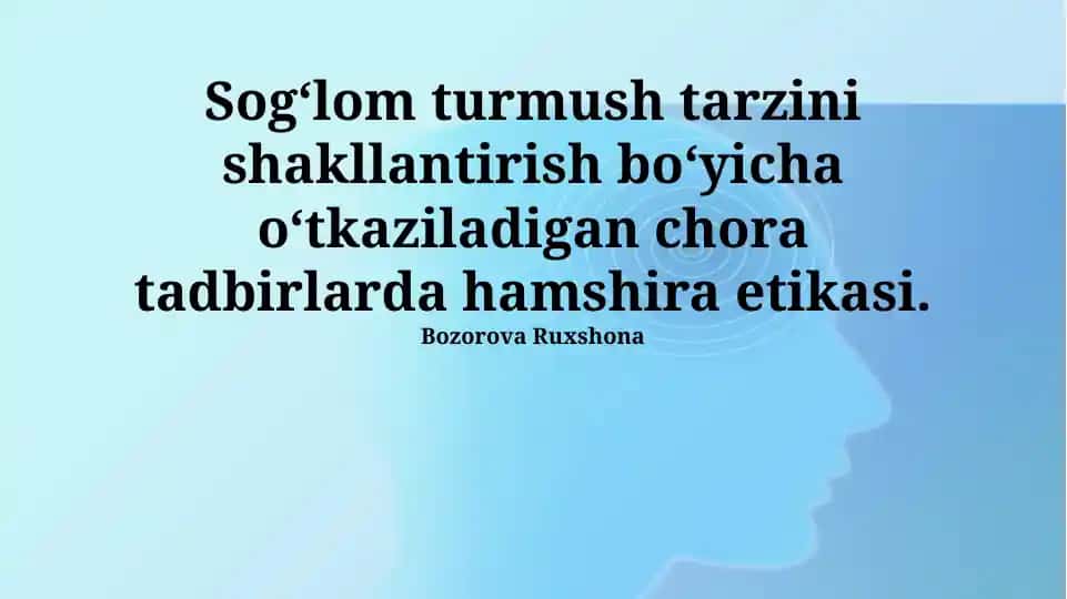 Hamshiralik etikasi