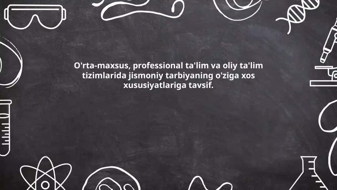 Jismoniy Tarbiya