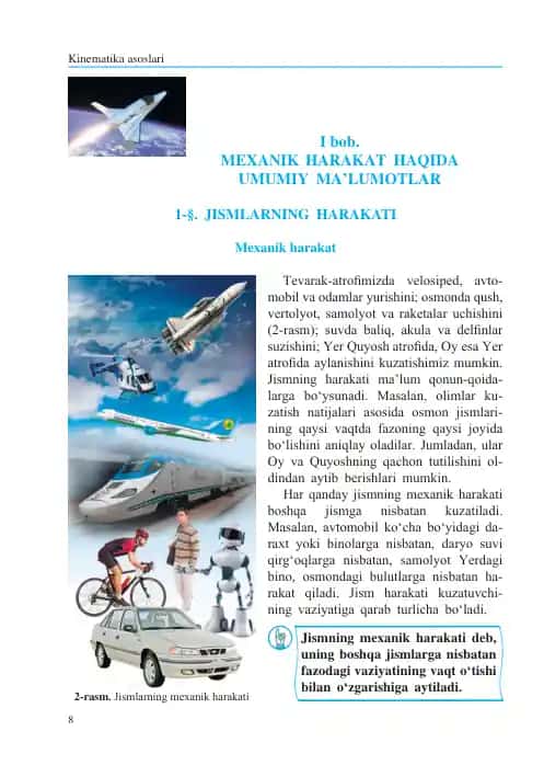 Kinematika asoslari