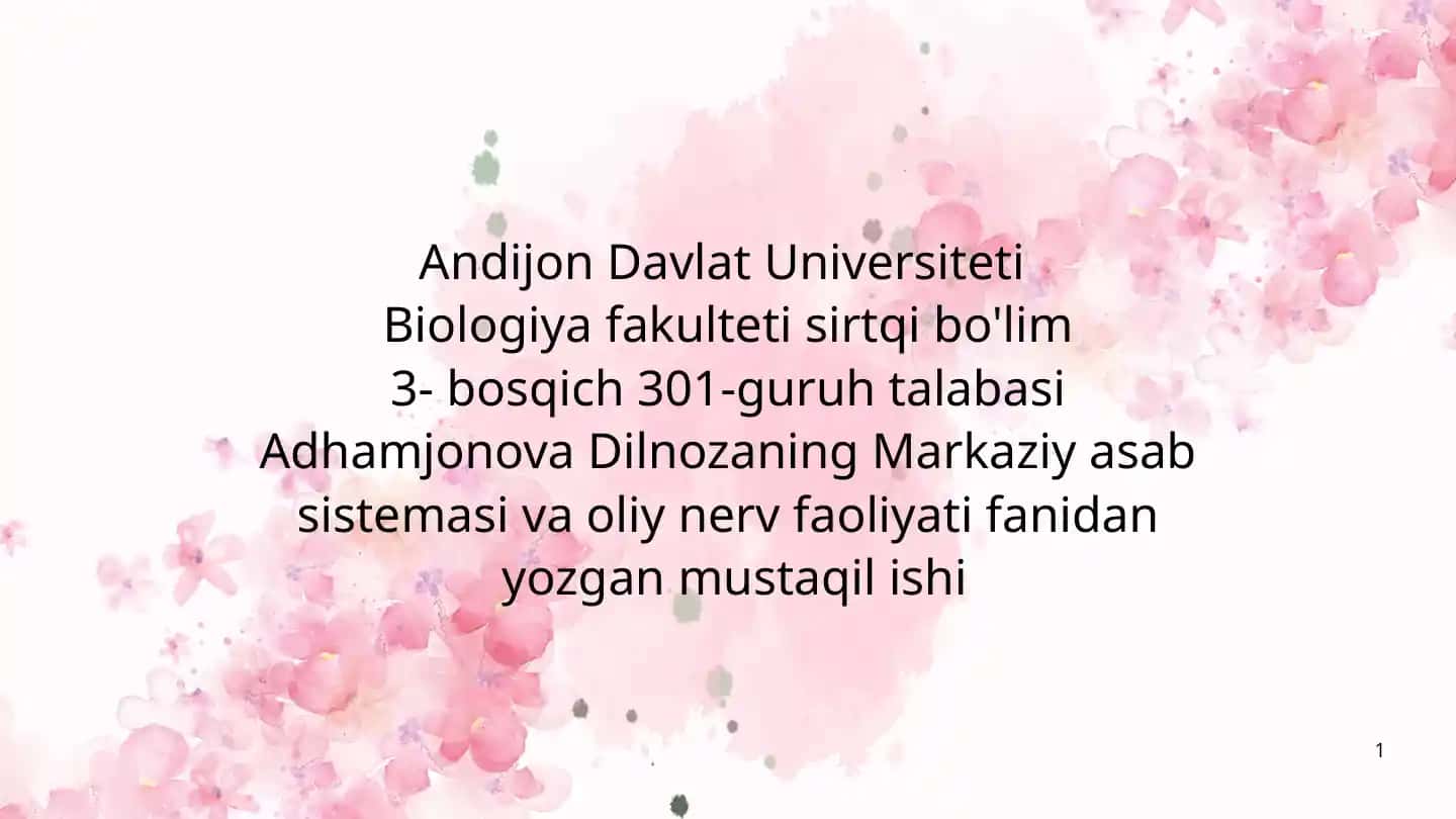 Neyron turlari