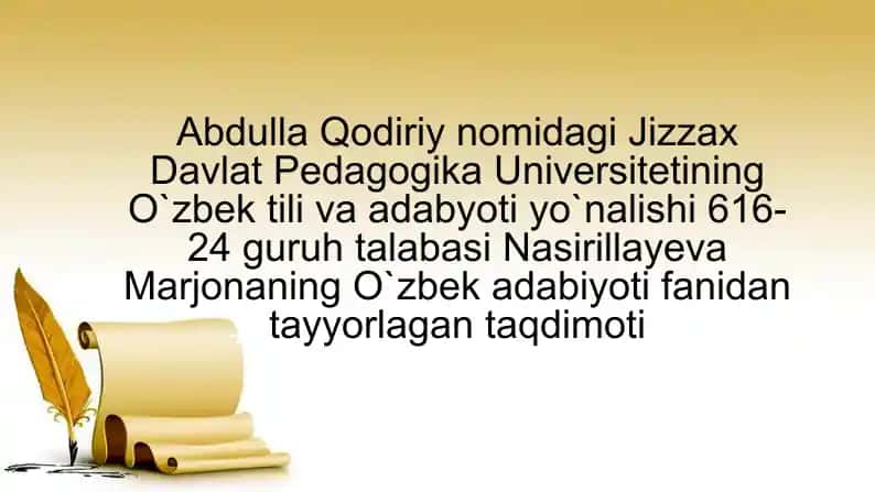"Devonu lug'otit turk" Mahmud Koshg'ariy