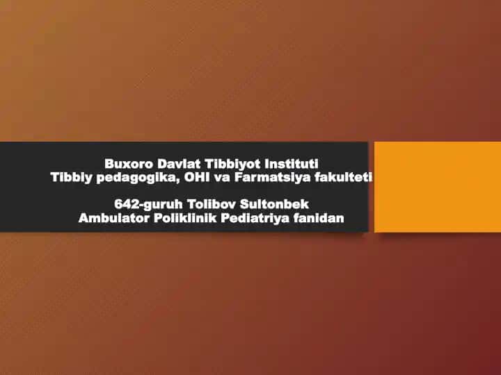 Bolalarda gelmintozlar