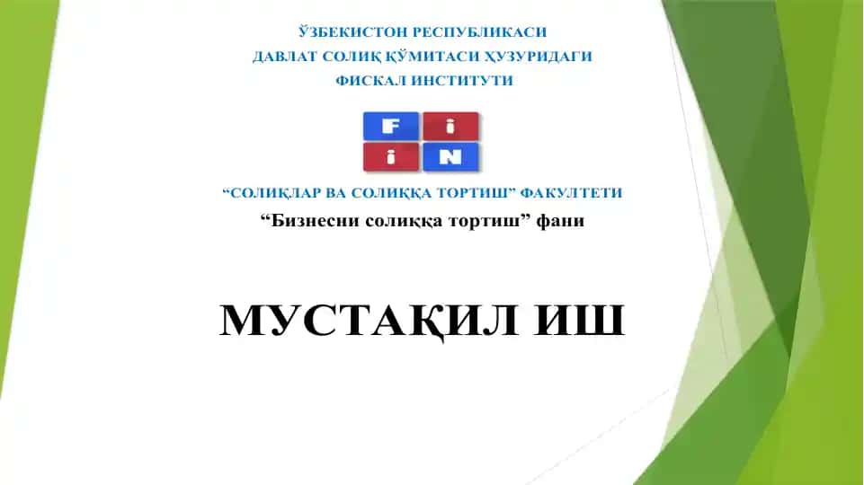 Kichik biznesning joriy va salbiy tomonlarini tahlil qilish