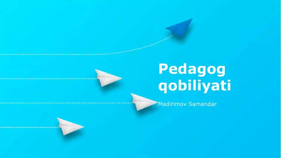 Pedagog qobiliyati