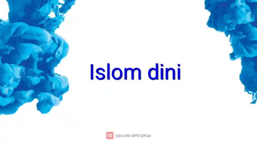 Islom dini