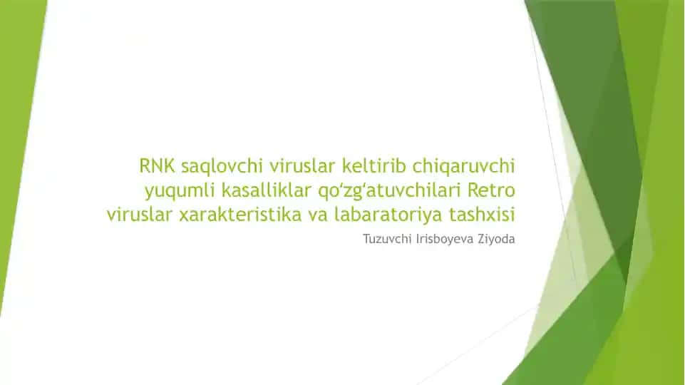 Retroviruslar