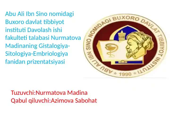 Apoptoz - bu tartibli programmalashtirilgan hujayra o'limining bir turi