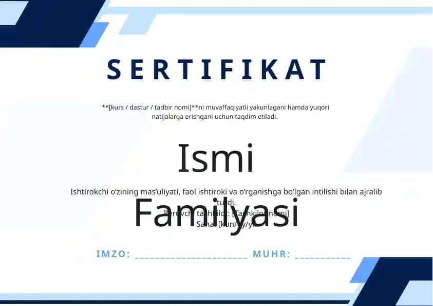 SERTIFIKAT