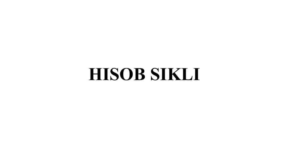 Hisob sikli