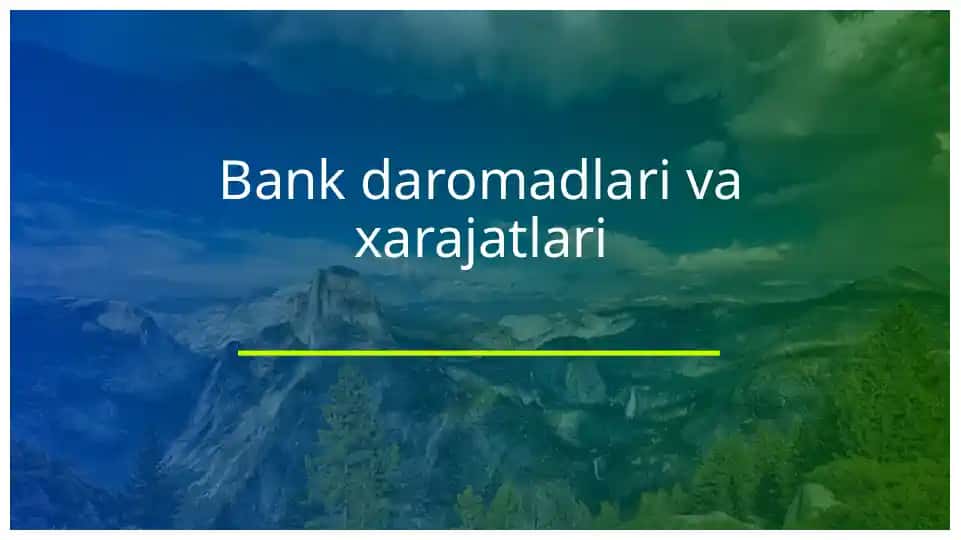 Chet el kapitali ishtirokidagi "Hamkorbank" aksiya dorlik tijorat banki