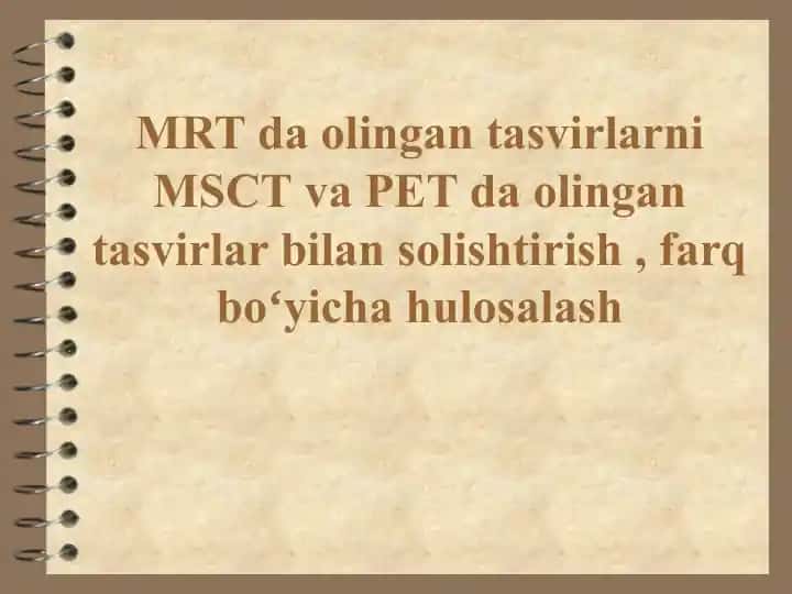 MRT, MSCT va PET Daolingantas Virlar Solishtirish