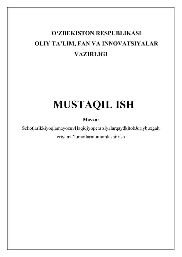 Hisob siyosati qo'llanmasi