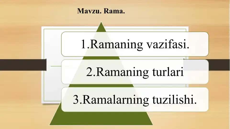Avtomobil ramasi (Rama)