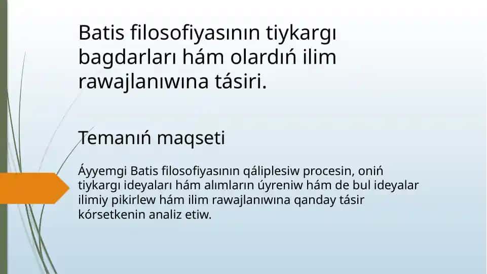 Batis Filosofiyasi