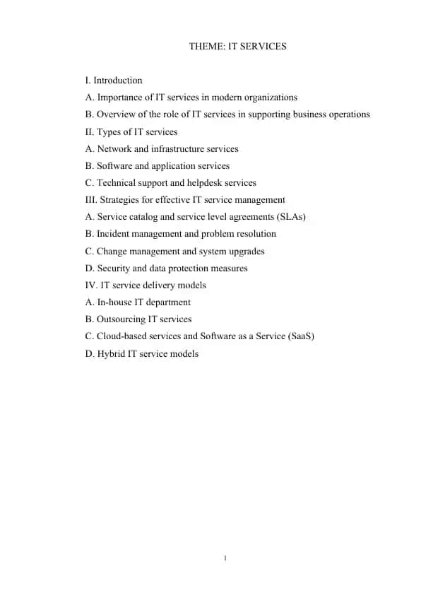 IT Services