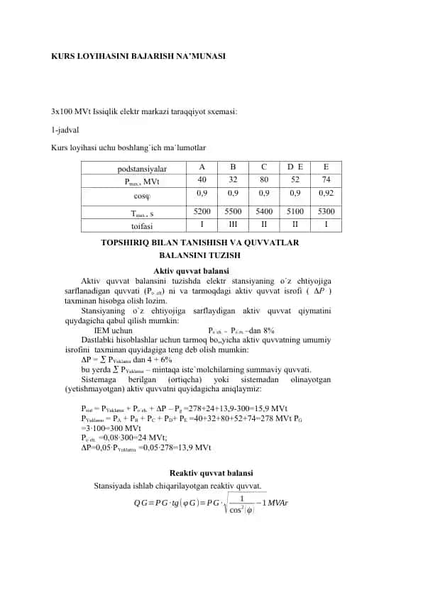 Elektr markazi taraqqiyot sxemasi