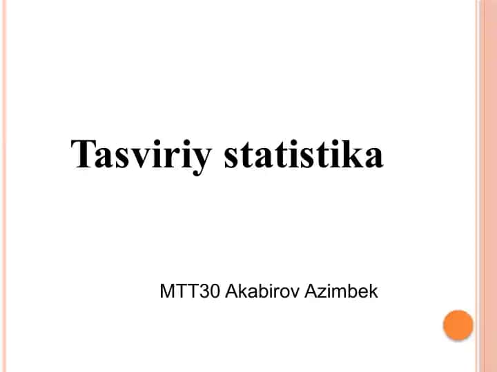 Tasviriystatistika