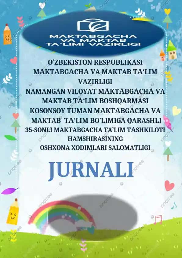 Xodimlarni tibbiy ko‘riklarini qayd etish (35-sonli maktabgacha ta’lim tashkilotida)