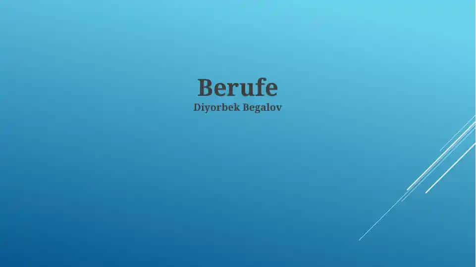Berufe