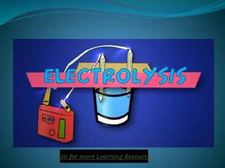 Electrolysis