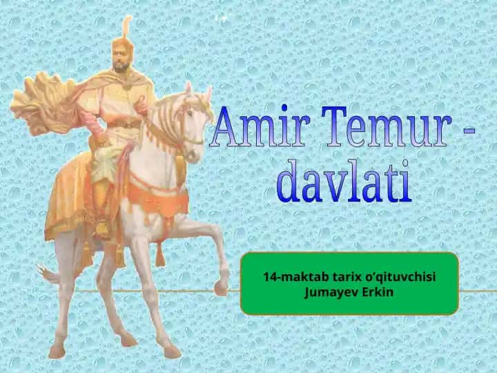 Amir Temur - Davlati