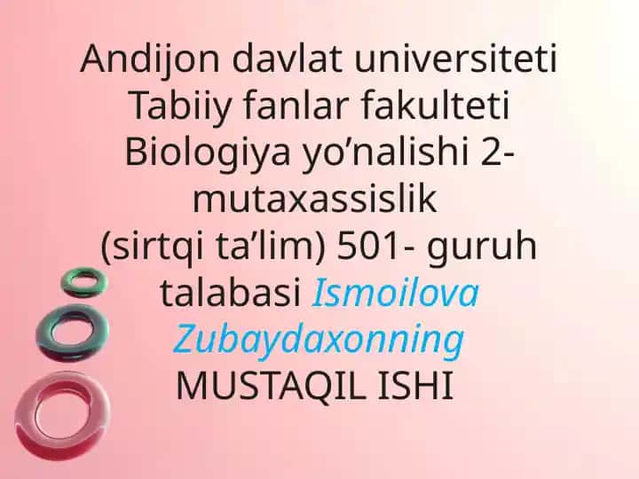 Mitoz va Meyozning Biologik Ahamiyati
